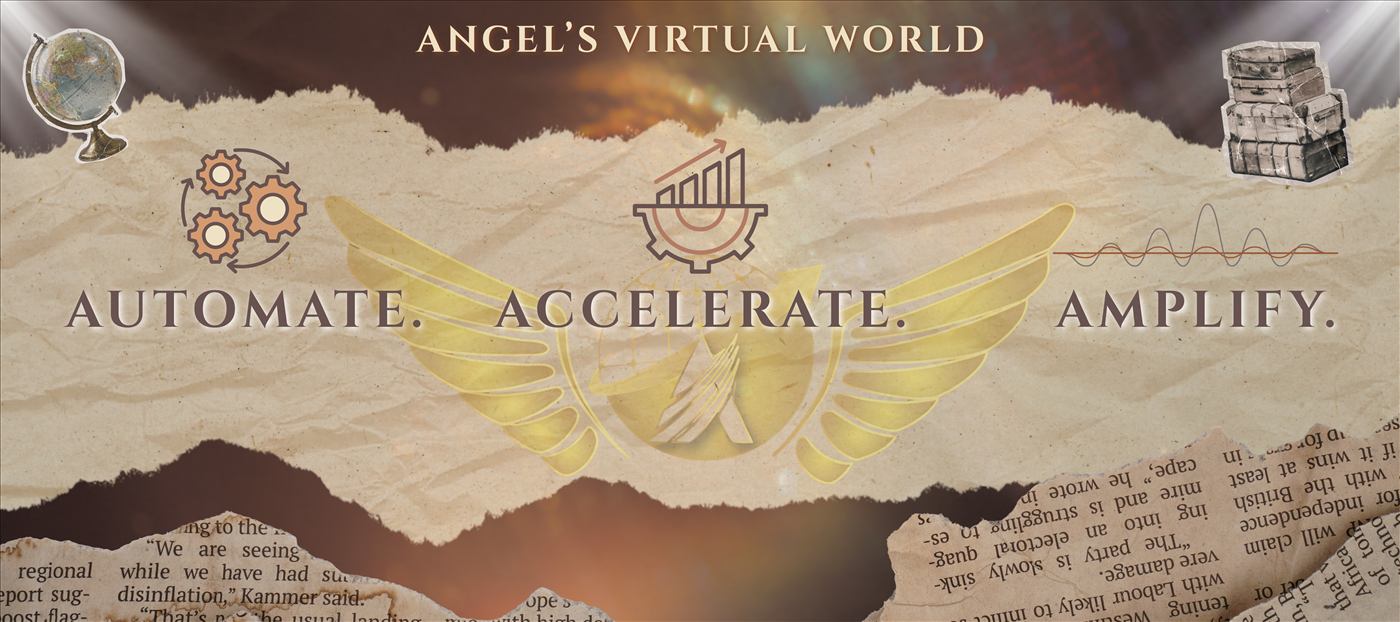 AVW tagline banner graphic design